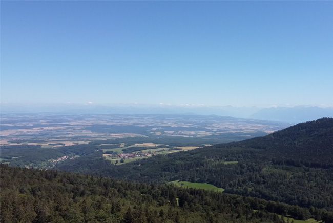 Panorama sur la région de Morges